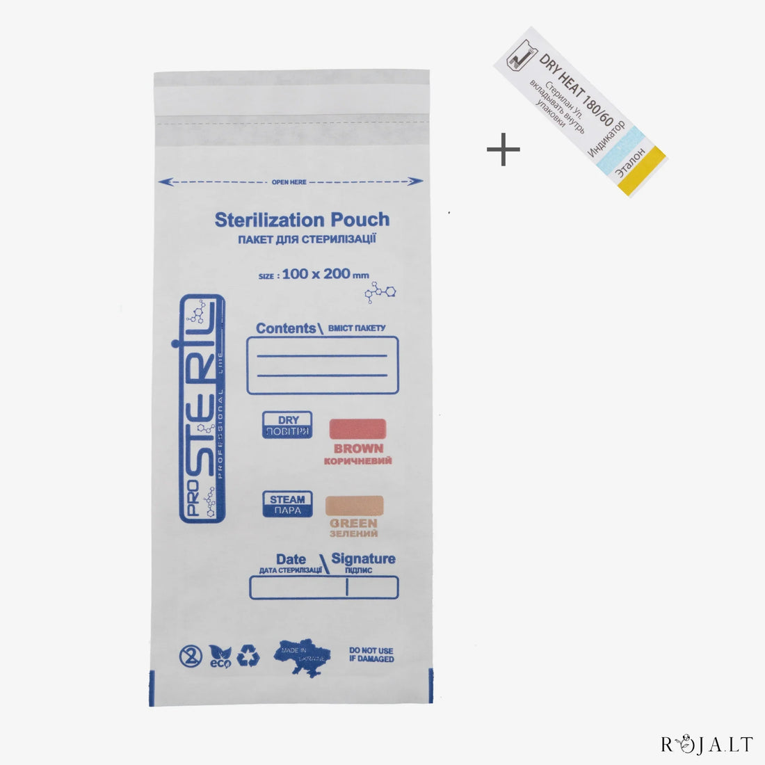 Envelopes for sterilization